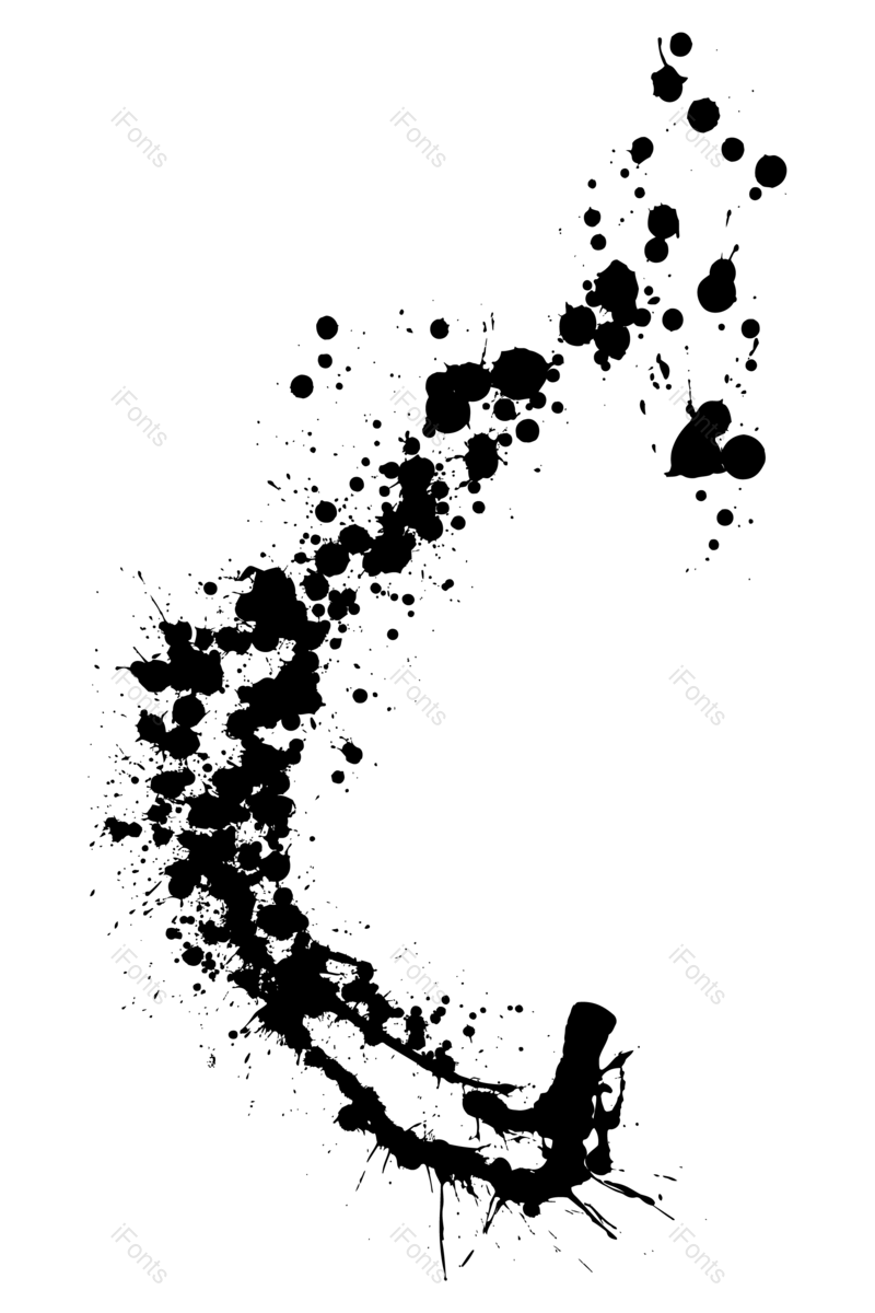 水墨图片,中国风元素,笔触PNG,笔刷免抠素材